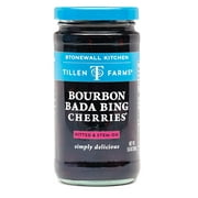Tillen Farms Bourbon Bada Bing Cherries, 4-Pack 13.5 oz.(383g) Jars