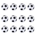 thumbnail image 2 of Resin Table Soccer Balls Set, Colorfast Smooth Mini Footballs 12pcs Pack, B1.41 Inch Diameter, for Table Soccer Lovers, 2 of 7