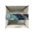thumbnail image 3 of Renewold Waterproof Tissue Box Cover Marble Stripes Square Napkin Holder Cover for Bathroom Vanity Countertop,Night Stands,Office Desk & Car PU Leather Tissues Box, 3 of 5