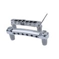 thumbnail image 2 of Guyker Guitarra Tune-O-Matic Puente y Barra de Parada Combo de Cordal con Anclajes y Pernos de Reemplazo Compatible con LP SG EPI Guitarra Eléctrica de 6 Cuerdas Cromo, 2 of 8