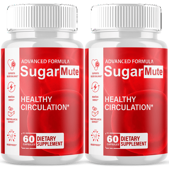 Sugar Mute Blood Balance Support Pills Advanced Formula Vitamin Supplement SugarMute 120 Capsules