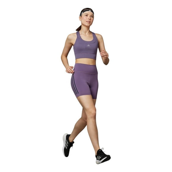 Short Licra adidas Mujer Dailyrun 5in Violeta Running purpura XS