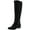 Black, variant on Alfani Womens Kallumm Faux Leather Tall Knee-High Boots