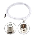 thumbnail image 2 of Uxcell RG6 Coax Cable F Type Male to F Type Female Coaxial Cable 10 Feet, 2 of 5