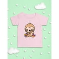 thumbnail image 3 of Cartoon Sloth W Candy T-Shirt Infant -Image by Shutterstock,  18 Months, 3 of 4