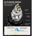 thumbnail image 4 of Guitar Effect Cable, Guitar Patch Cable 3 Meters Unbalanced 6.35mm Stable Sound Transmission Long Service Life Flexible  for Performance, 4 of 8