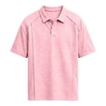thumbnail image 5 of Mens Short Sleeve Polo Shirts Dry Fit Lightweight Collared Shirt Summer V Neck Athletic Button Polo Shirts with Pocket, XL, 5 of 6