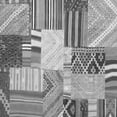 thumbnail image 1 of Ahgly Company Indoor Square Patchwork Gray Transitional Area Rugs, 5' Square, 1 of 1