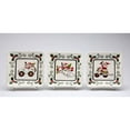 thumbnail image 3 of Ceramic Santa Plates Set of 3 Holiday 5.5 inches, 3 of 3