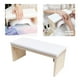 thumbnail image 3 of Cojín de reposamanos para manicura / Soporte de mesa para reposamanos de escritorio Cojín para muñeca para uñas Mesa Blanca, 3 of 9