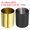 Black Golden, variant on Uxcell Pencil Holder Pen Holder Stainless Steel Pencil Holders Cup Organizer Makeup Brush Holder, Silver Black 2 Pack