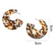 thumbnail image 2 of Pendientes en forma de C exagerados pop de personalidad, 2 of 5