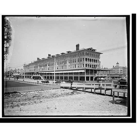 Historic Print, Haddon Hall, Atlantic City, 18" x 24"