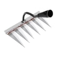 thumbnail image 2 of Almencla Garden Hand Rake, Weed Removal Rake, Agricultural Tools, Heavy Duty Garden Rake, 6 Tines, 2 of 8