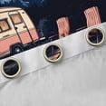 thumbnail image 4 of Erosebridal Happy Camping Black Out Curtains for Kids Teens,Adventure Theme Cartoon Car Curtains Pack of 2 (42x63 Each) for Boys Girls,Super Cozy Room Decor, 4 of 6