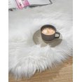 thumbnail image 3 of 2025 Suitable Faux Sheepskin Fur Area Rug, Luxury Fluffy Area Rug, Soft Fuffy Carpet Rug for Bedroom, 3 of 4