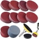 thumbnail image 1 of Kit de almohadilla de disco de lijado, 2 pulgadas, 100 piezas, funda de cojín de disco de arena, vástago de 1/4 de pulgada, herramienta de molienda, funda de cojín de disco de arena, 1 of 7