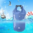 thumbnail image 5 of Waterproof Pouch Dry Sack for Drifting Swimming Trekking Bag (Blue 2L), 5 of 7