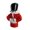 WHITE&RED, variant on Funny Car Cotton Color Stitching Hoodie Car Gear Shift Cover Gear Shift Knob Hoodie Sweatshirt Knob Hoodie Cover WHITE&BLUE