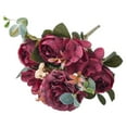 thumbnail image 2 of D-GROEE Artificial Rose Flowers Faux Silk Flowers Retro Looking Rose for Home Bridal Wedding Party Festival Decor, 2 of 7