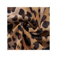 thumbnail image 6 of Women's Bodycon Dress, Halterneck Sleeveless Leopard Printed High Waist Skinny Mini Dresses, 6 of 8