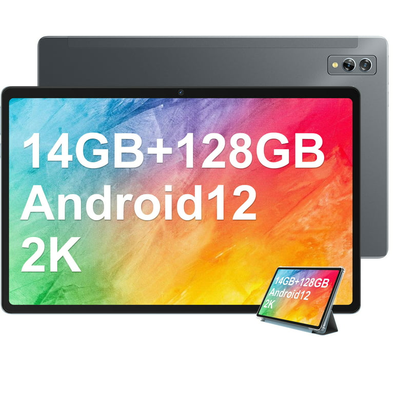 industri crack Moralsk Tablets Blackview 10.36" Android Tablet 128GB ROM 8GB RAM Widevine L1, 2K  FHD+ 5G Wifi Tablet Computer with Case, Tab 11 SE, Gray - Walmart.com