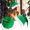 Green, variant on Event & Party Supplies,Christmas Green Golden Velvet Short Plush Santa Hat Dressing Prop Christmas Hat