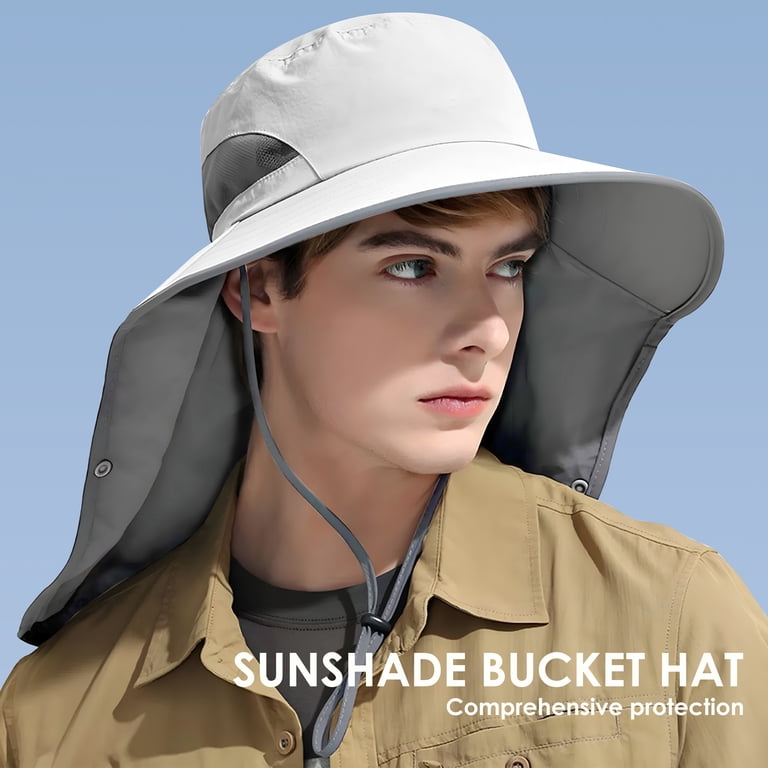 REDESS Nylon Sun Hat with Removable Neck Flap photo 8