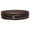 Dark Brown, variant on Women’s Vintage Cowhide Leather Cutout Waist Belt with Skinny 3/4" Strap – 2 1/4" Wide