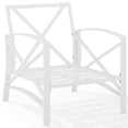 thumbnail image 4 of Crosley Kaplan Patio Arm Chair in Mist and White, 4 of 12