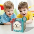 thumbnail image 7 of BESTSKY Robot Puppy That Acts Like a Real Dog, Robotic Puppy Dog Realistic, Robot Puppy Realistic Dog, tóy Dogs Walking and Barking, Real Life Pets for kids Ages 2-5,Birthday gifts,D#White, 7 of 7