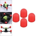 thumbnail image 1 of 4 piezas Motor de silicon FPV Combo 4 unids/pieza cumple con los estándares de , probado antes del envío rojo Yotijar Tapa protectora, 1 of 8