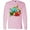 AD-Pink, variant on Cute Dinosaurs Long Sleeve T-Shirt