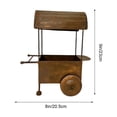 thumbnail image 3 of Deeceymbur Vintage Iron Hanging Planter Weather Resistant Flower Pot for Wall Garden Cafe Decor, 3 of 7