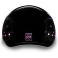 thumbnail image 5 of Daytona Helmets Slim Line Skull Cap D.O.T. Approved Half Shell Motorcycle Helmet, 5 of 8
