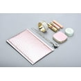 thumbnail image 2 of ProLine® Matte Metallic Rose Gold Poly Bubble Mailers Envelopes 6.5" x 10" (25 Mailers), 2 of 5