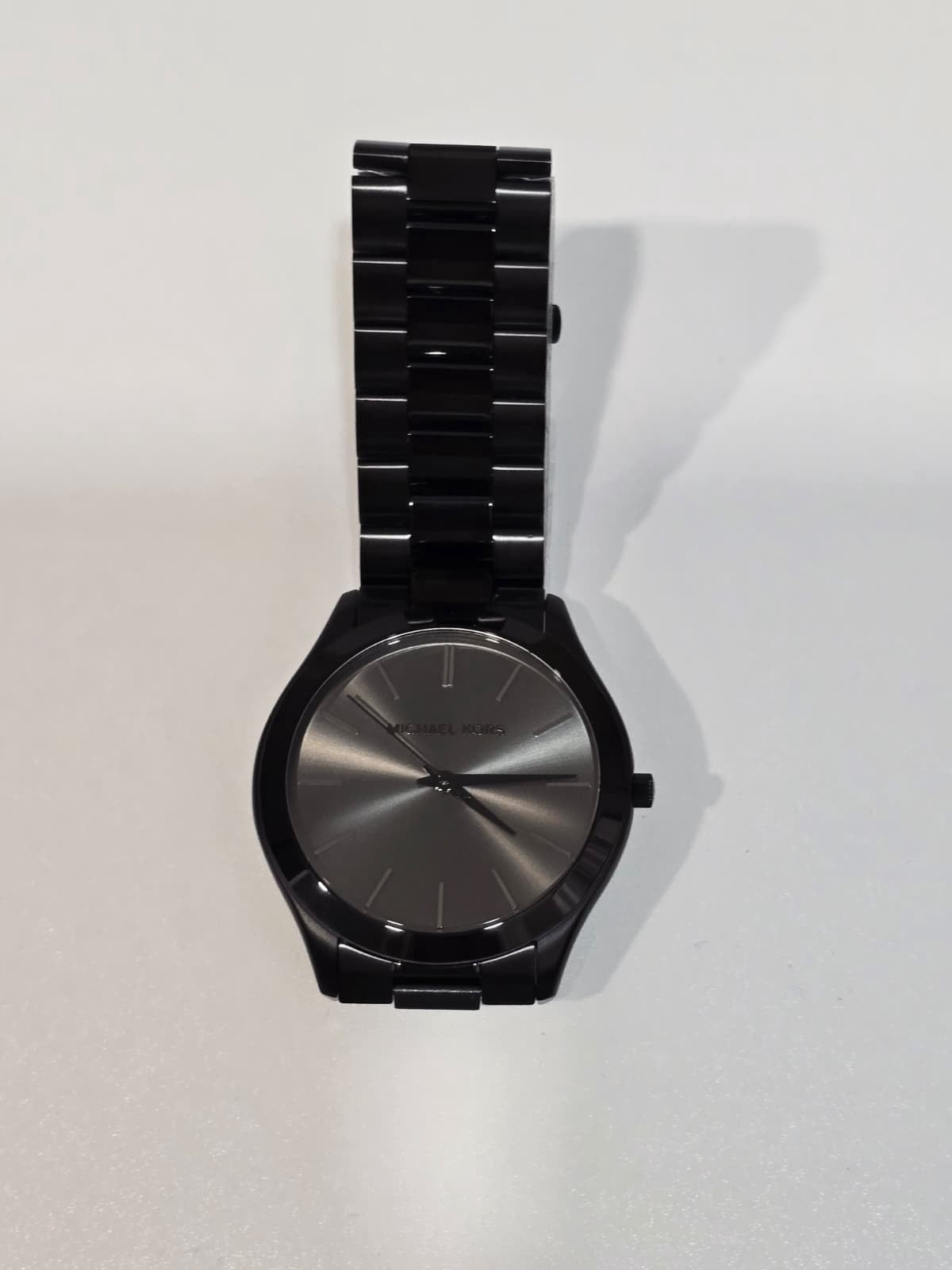 NWT Michael Kors Slim Runway Black Dial Men\'s Watch Michael Kors MK8507 Slim Runway 44mm Black | Mercari main image 3