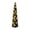Black, variant on Homellea Pop Up Tinsel Christmas Tree, Collapsible Slim Pencil Xmas Tree with Reflective Sequins and String Lights for Apartment, Office, Entryway and Holiday Party Decor, 59 Inch, Green