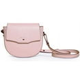 thumbnail image 3 of Ferwind Women's Saddle Crossbody Peek-A-Boo Pocket Kitty Snout Hardware Blush, 3 of 7
