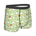 thumbnail image 3 of Daiia Cartoon Duck Men's Underwear Boxer Briefs, Cotton Stretch Moisture-Wicking Underwear-Small, 3 of 9