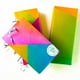 thumbnail image 5 of Papel de seda MR FIVE, 40 hojas, rojo degradado, morado, verde y azul, 5 of 7