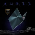 thumbnail image 5 of ASUS ZenBook Pro Duo 15 OLED UX582 Laptop, 15.6 OLED 4K Touch Display, i7-12700H, 16GB, 1TB, GeForce RTX 3070 Ti, ScreenPad Plus, Windows 11 Home, Celestial Blue, UX582ZW-AB76T, 5 of 11