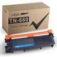 thumbnail image 1 of Cartucho de Tóner V4INK Negro Compatible TN660 para Brother, 1 of 7