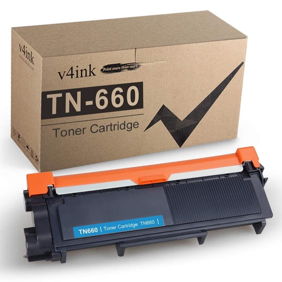 Cartucho de Tóner V4INK Negro Compatible TN660 para Brother