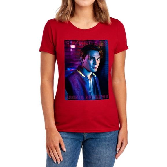 Riverdale Archie Andrews Women's T Shirt, Red, Medium