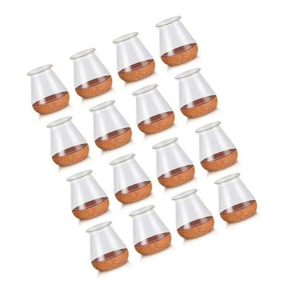 16Pcs Silicone Chair Leg Floor Protectors Hardwood Floor Protectors Easy Install