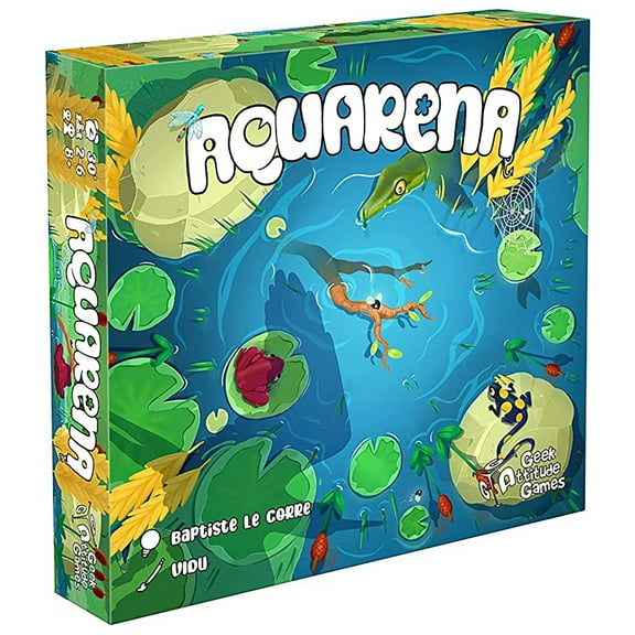 Aquarena - Board Game, Kids & Family, 2-6 Players, 30 Mins, Ages 8 