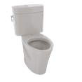 thumbnail image 1 of TOTO® Nexus® Two-Piece Elongated 1.6 GPF Universal Height Skirted Design Toilet, Sedona Beige - CST794SF#12, 1 of 2