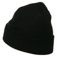 thumbnail image 3 of First Mate Embroidered Long Beanie - Black OSFM, 3 of 5