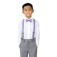 thumbnail image 3 of Spring Notion Boys' Elastic Suspenders with Leather Crosspatch, 3 of 4